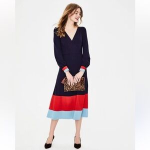 Boden Magnolia jersey midi dress